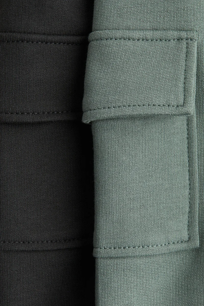 اتش اند ام بنطلون رياضي كارغو - عبوة من قطعتين